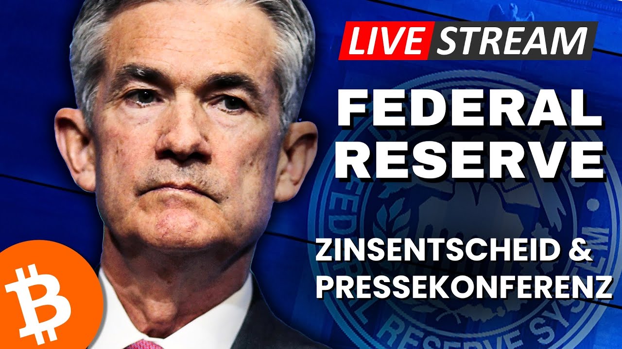 🔴 Bitcoin & Crypto Live Trading: FED Zinsentscheid - Powell JETZT LIVE! 🚨
