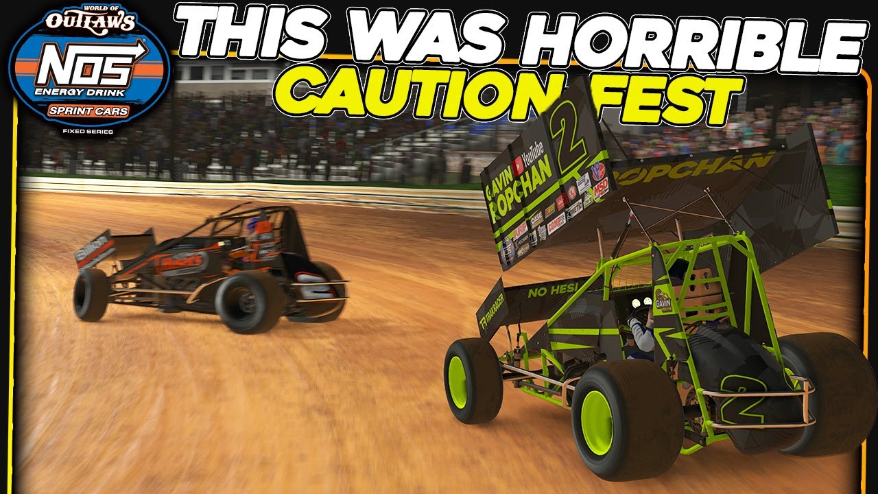 WoO 410 Sprint Car - Lincoln Speedway - iRacing Dirt
