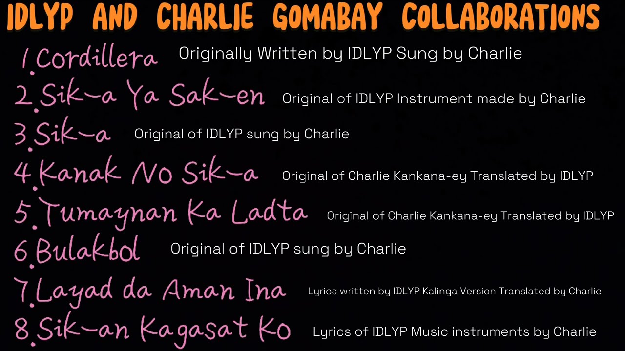 Igorot Country Music(Original Song Playlist)