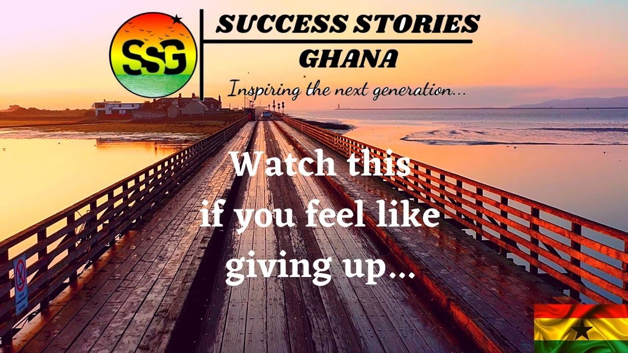 Watch this if you feel like giving up | Twi Motivational Message | SSG Intro video