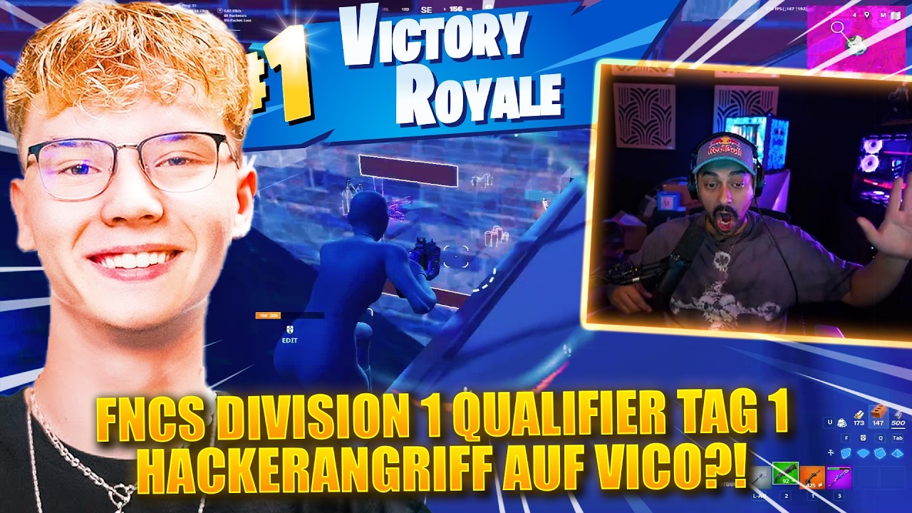 😨WAS PASSIERT DA BEI VICO?! | FNCS DIVSION 1 QUALIFIER TAG 1!