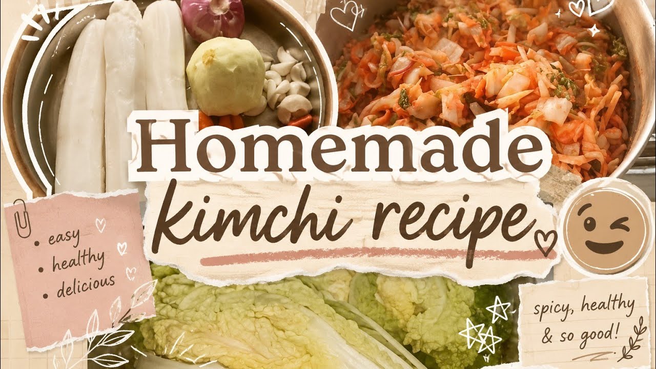 Kimchi recipe with Indian ingredients 😊🤗||homemade #food #recipe #kimchi #indianversion 
