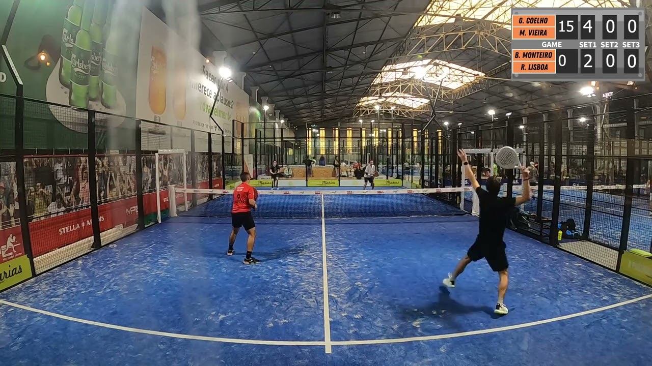 2024 | 1/8s X Open My Padel Center 5.000 - B. MONTEIRO e R. LISBOA contra G. COELHO e M. VIEIRA