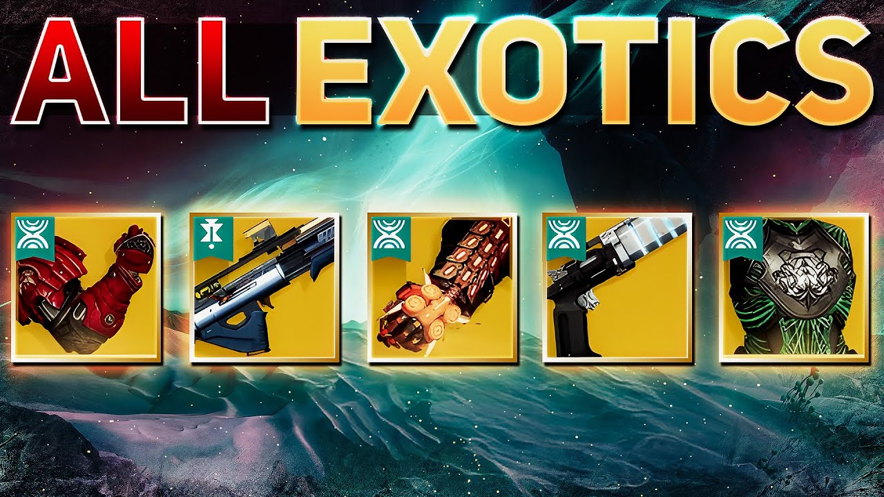 ALL Edge of Fate Exotics | Destiny 2