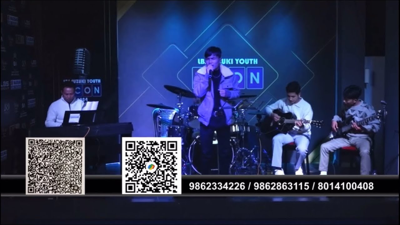 J.Lalrosanga-Indona / Youth Icon Top10 Charity Concert #rsa #jlalrosanga