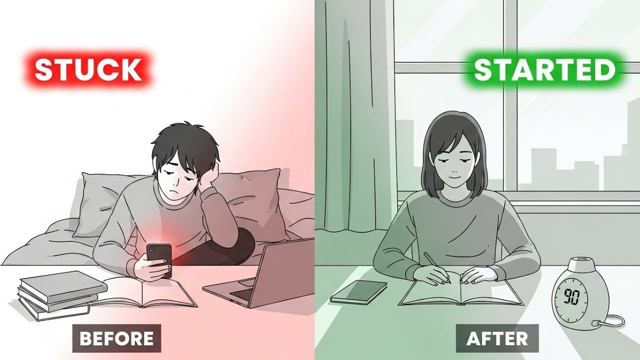 The 90 Second Brain Trick That Ends Procrastination Instantly