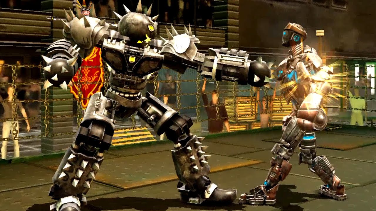 REAL STEEL WRB Hollowjack VS Atom & Camelot & Dreadlord & Tackle