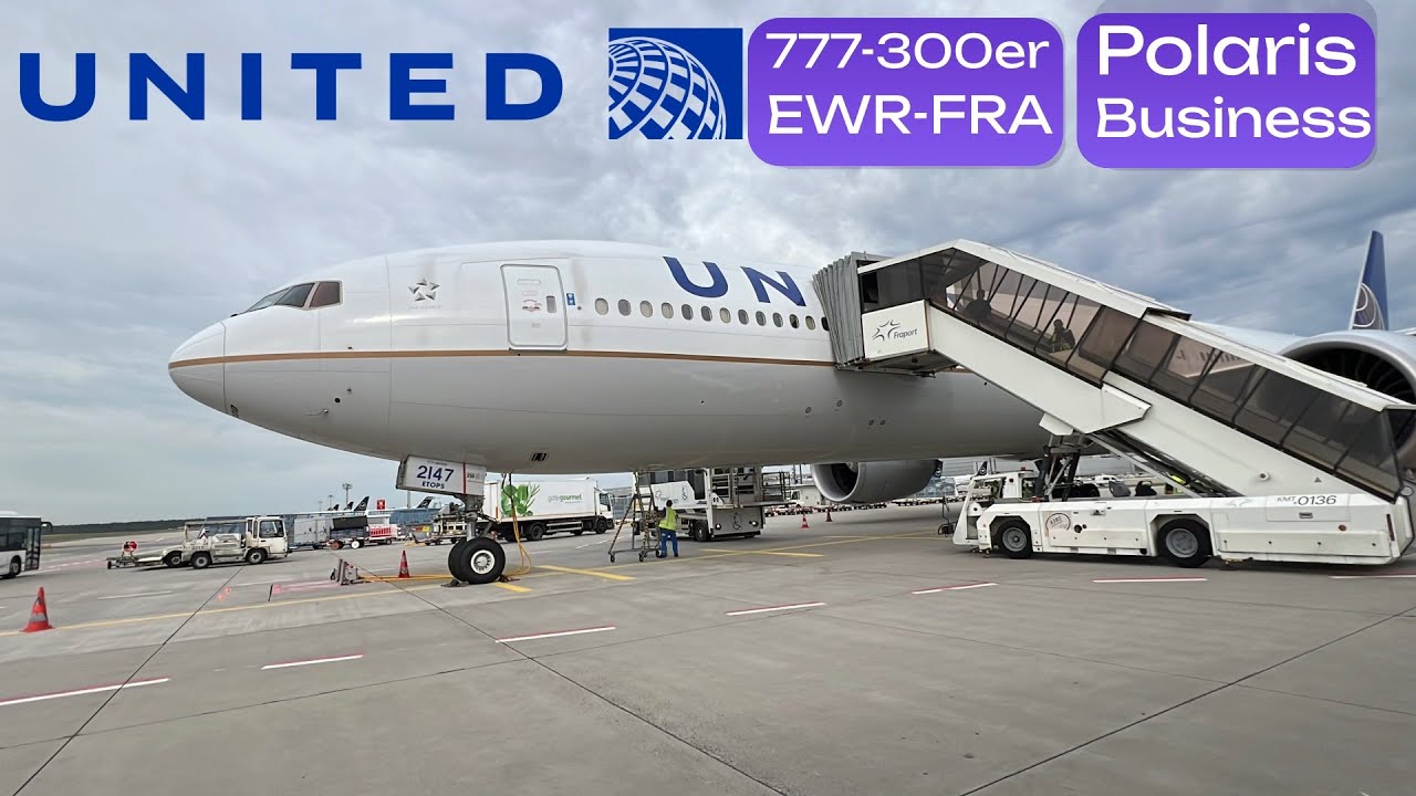 Newark to Frankfurt in United POLARIS 777-300ER Business Class | Trip Report