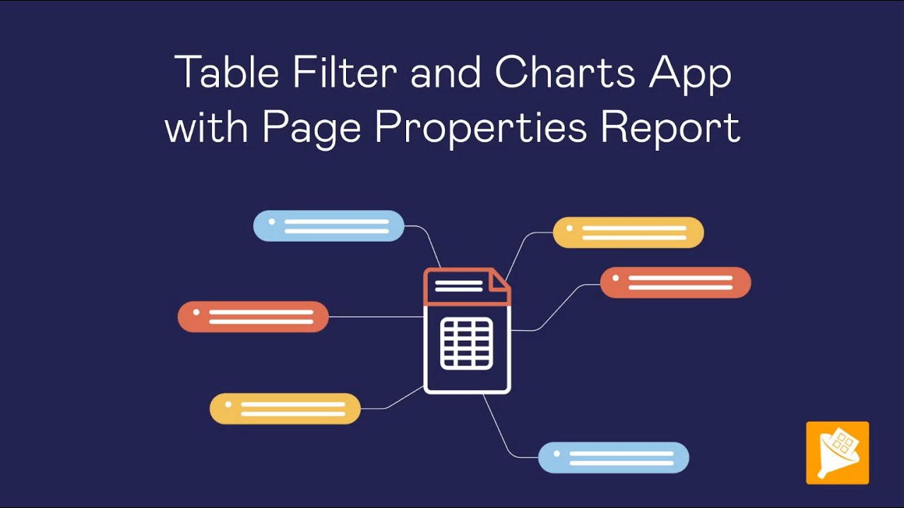 Page Properties Report with Table Filter and Charts for Confluence