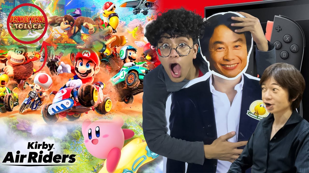 Reacción NINTENDO DIRECT SWITCH2, Mario Kart World, DonkeyKong Toluca, Kirby AirRiders - JVindahouse
