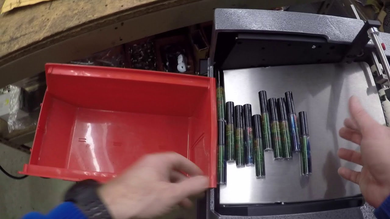 Advent 310 Push-Thru Labeler Small Diameter Mascara Tubes