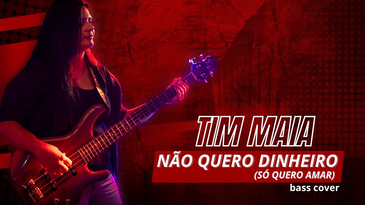 .:BASS COVER:. Não quero dinheiro (só quero amar) - Tim Maia