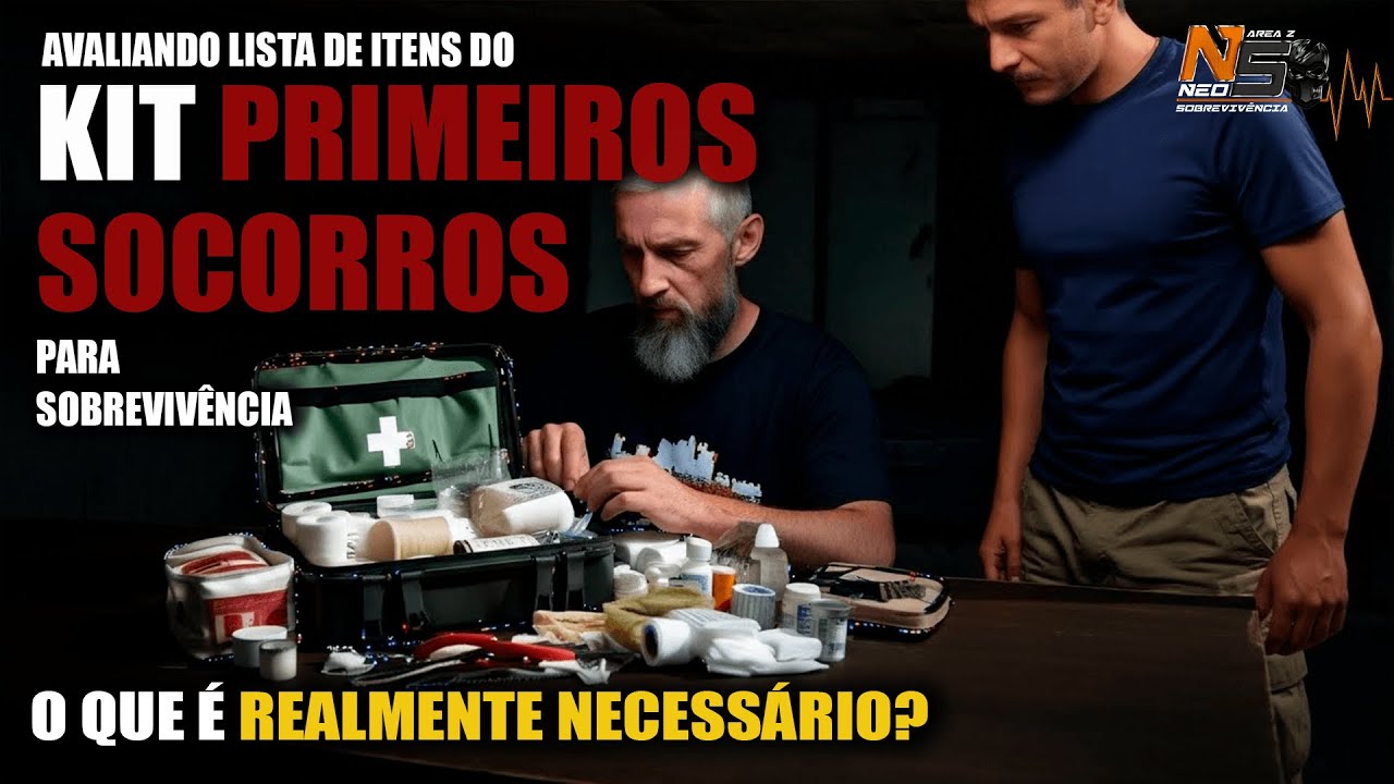 Kit de Primeiros Socorros: O Que Realmente Importa? | Sobrevivencialismo