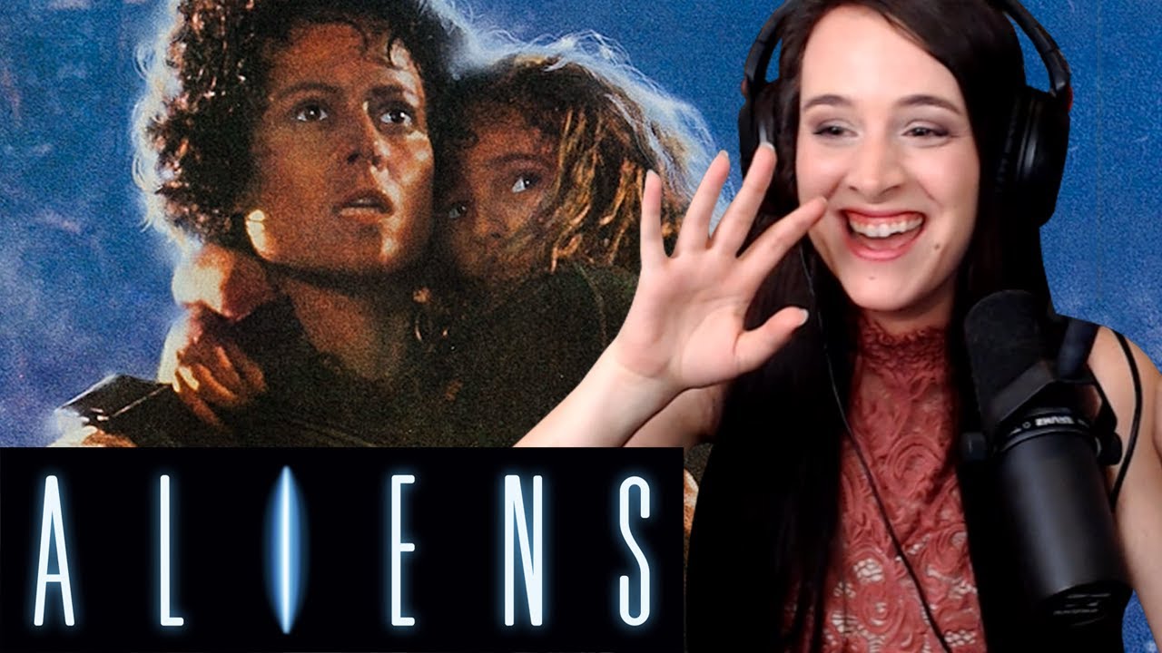 Watching Aliens for the First Time (Reaction)! - bunnytails