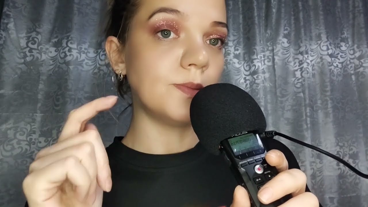 Whisper and chewing gum asmr