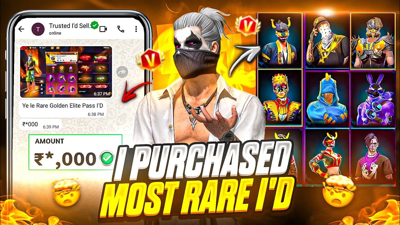 I Purchased Rare Golden Elite Pass ID From Online Seller 💀 | Scammer or Real ?