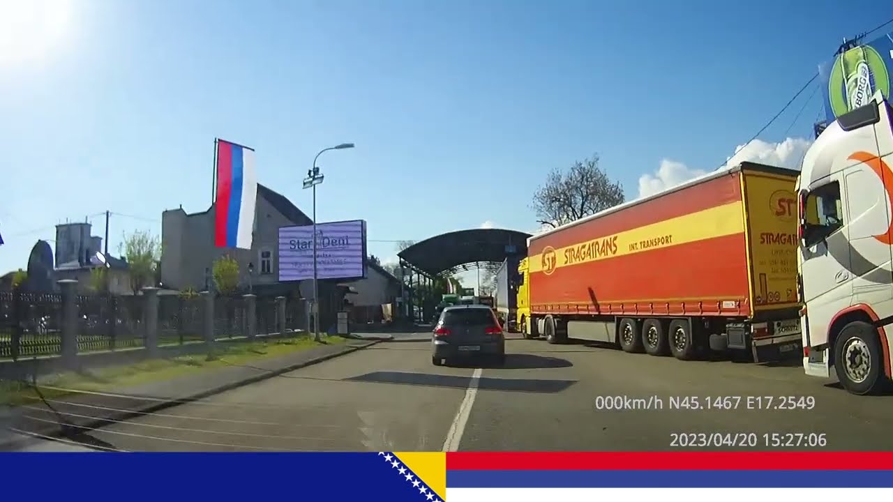 #RoadTrip from Gradiška (Bosnia) to Zagreb in Croatia - #highway A3 E70