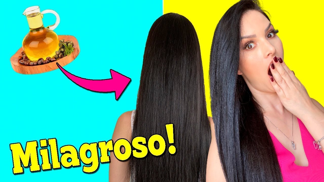 Óleo de Rícino e Alecrim para CRESCIMENTO e Fortalecimento dos Cabelos por Julia Doorman