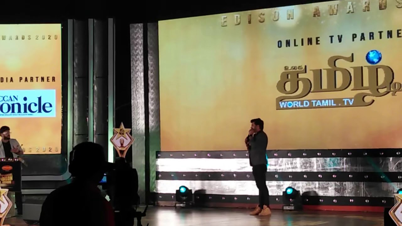 Edison awards 2020 | Chennai | SG Shan | uk | Verithanam