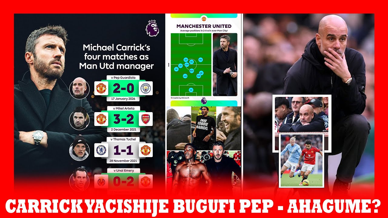 HAALAND YATANGIYE KUNANIRWA? MICHEAL CARRICK YAHA UMUSINGI MAN UNITED? TOP 4 BYASHOBOKA!