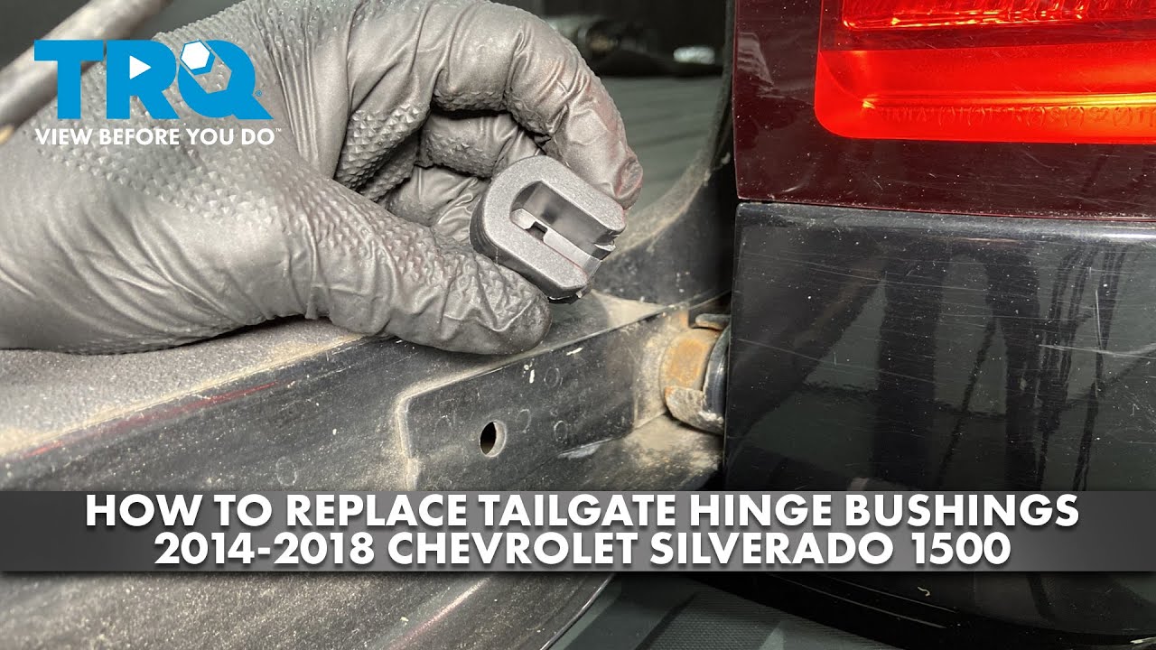 How to Replace Tailgate Hinge Bushings 2014-2018 Chevrolet Silverado 1500