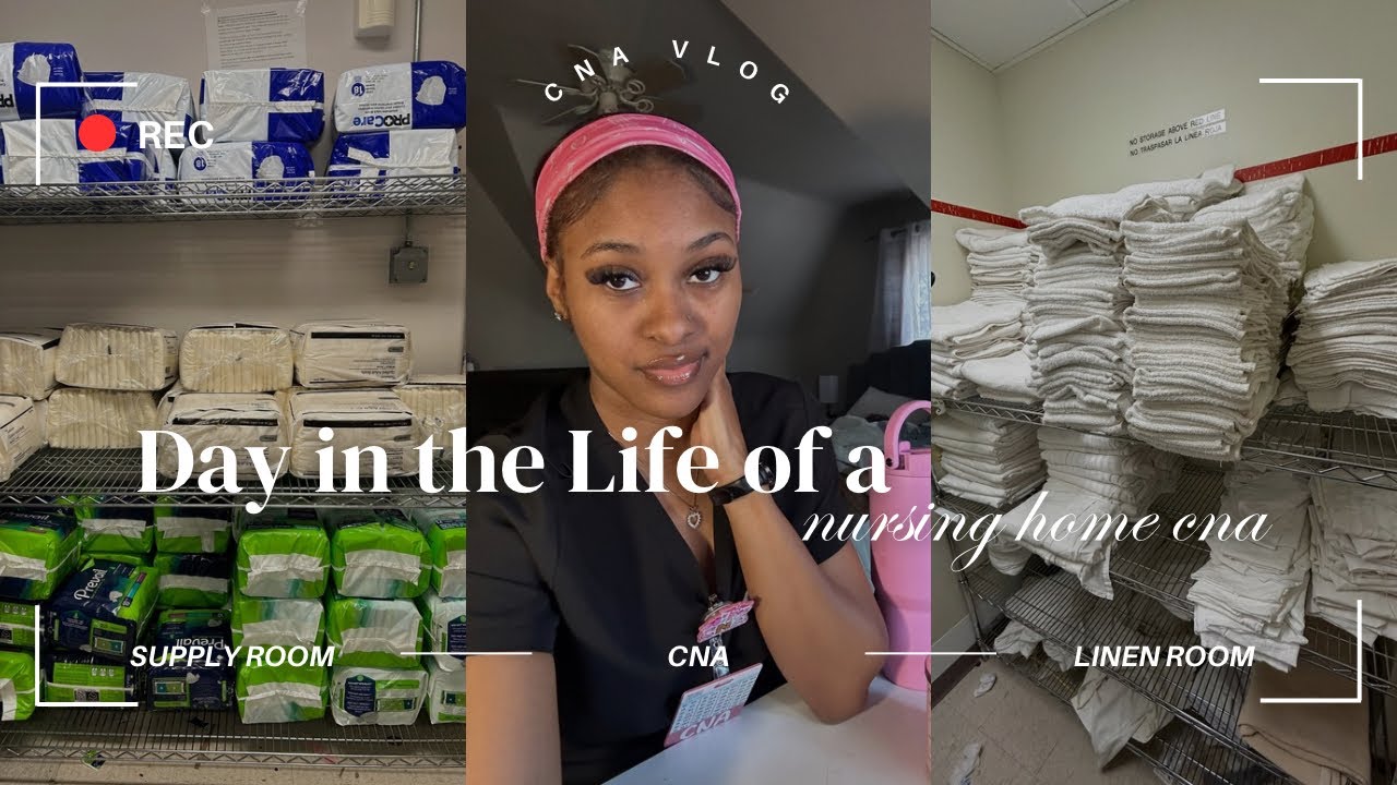 Day in My Life as a CNA Vlog 👩🏾&zwj;⚕️| 2nd shift, nursing home 👵