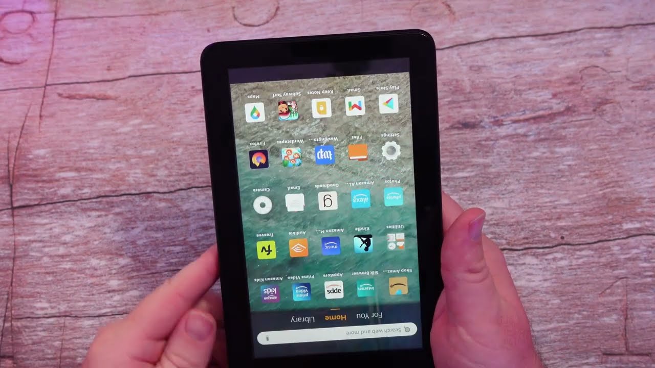 Fire 7 Tablet 2022 How to install Google Play Store (EASY)