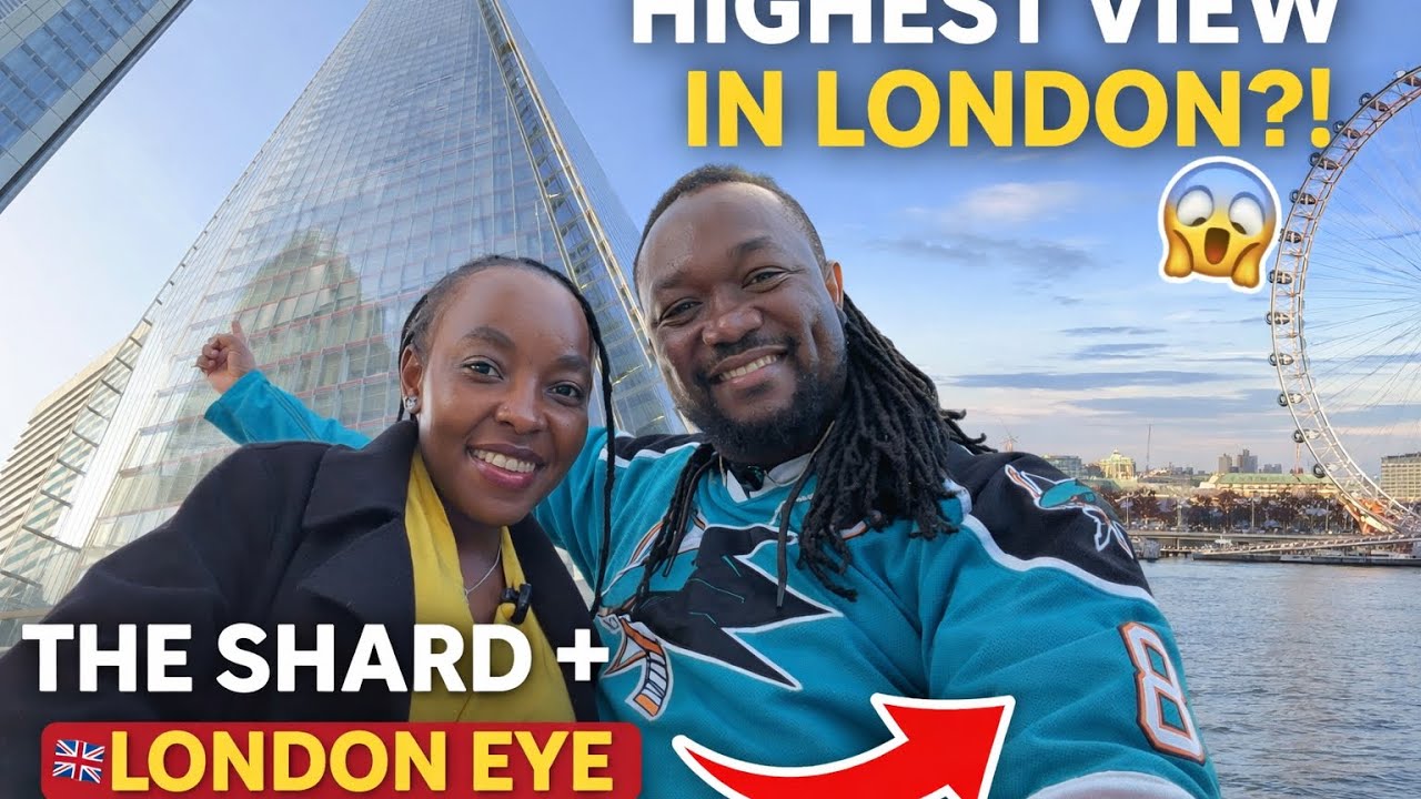 Highest View in London?! The Shard + London Eye Adventure 🔥