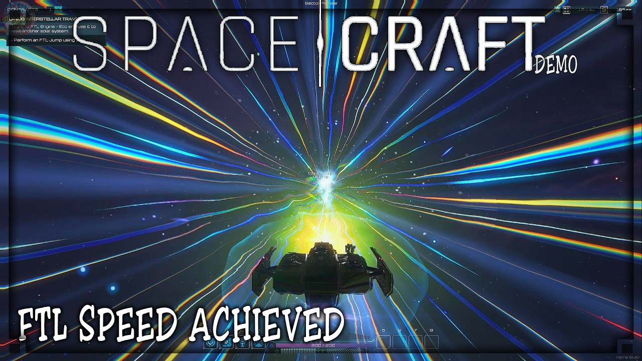 Ship Piloting, Crafting, Planet Exploration, Resource Mining & Pirates - SpaceCraft Demo 2