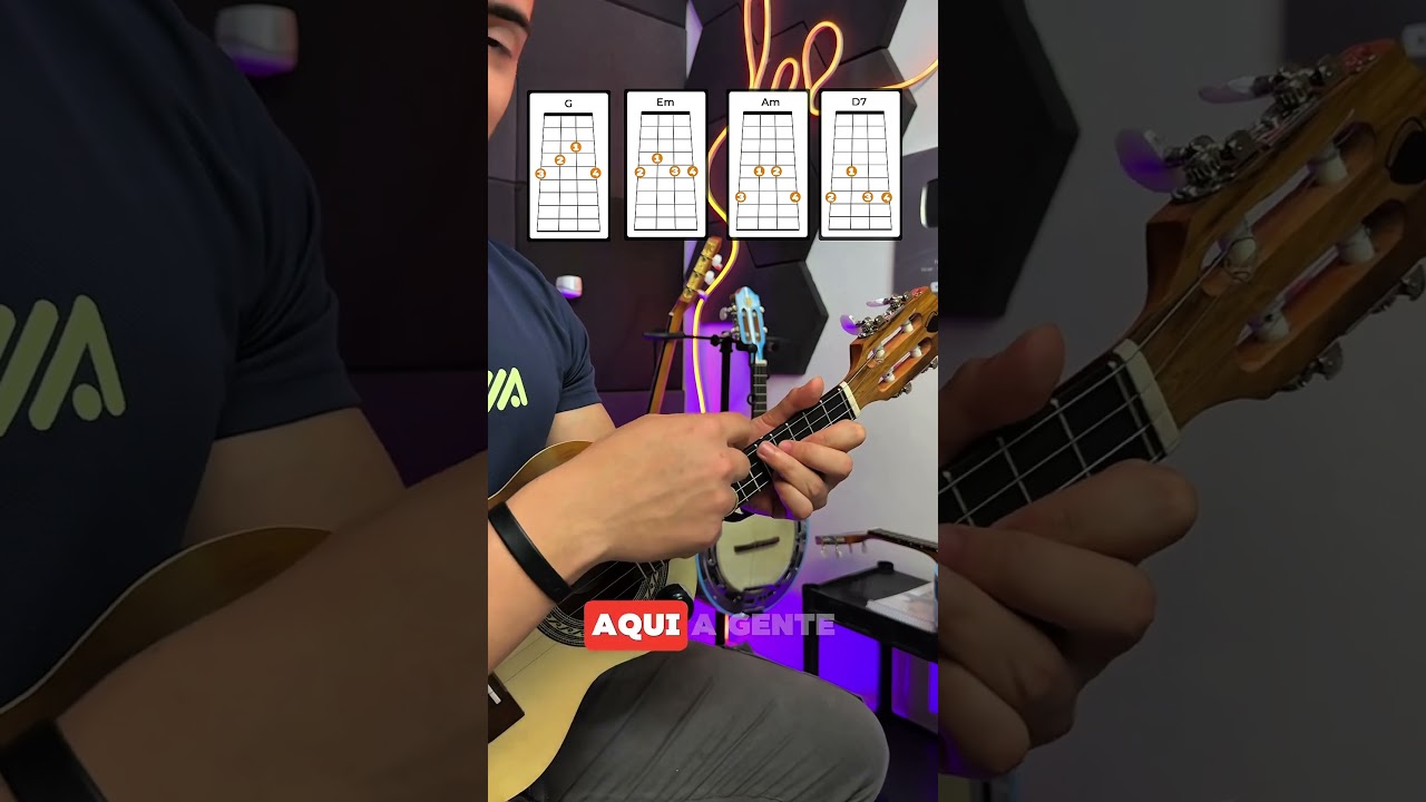 Pra voc&ecirc; tirar onda no cavaquinho #cavaquinhoiniciante #samba #musica