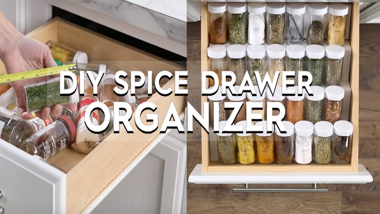 How to Make a DIY Spice Drawer Organizer | Basics | Better Homes & Gardens