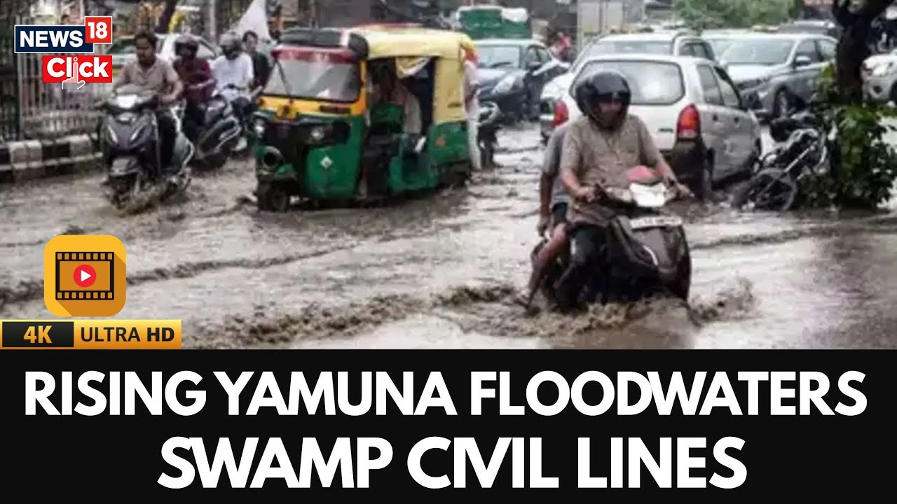 Yamuna Flood Update: 8,000+ Displaced in Delhi Camps | Water Still Above Danger Mark | 4K | N18V