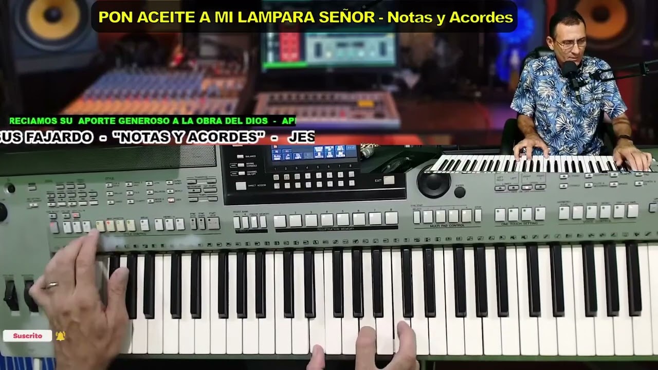 PON ACEITE A MI LAMPARA SEÑOR - Notas y Acordes