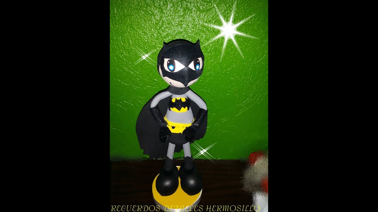 DIY Como Hacer Fofucho Batman