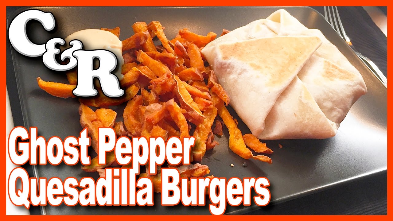 Ghost Pepper Quesadilla Burgers - Cook & Review Ep #39