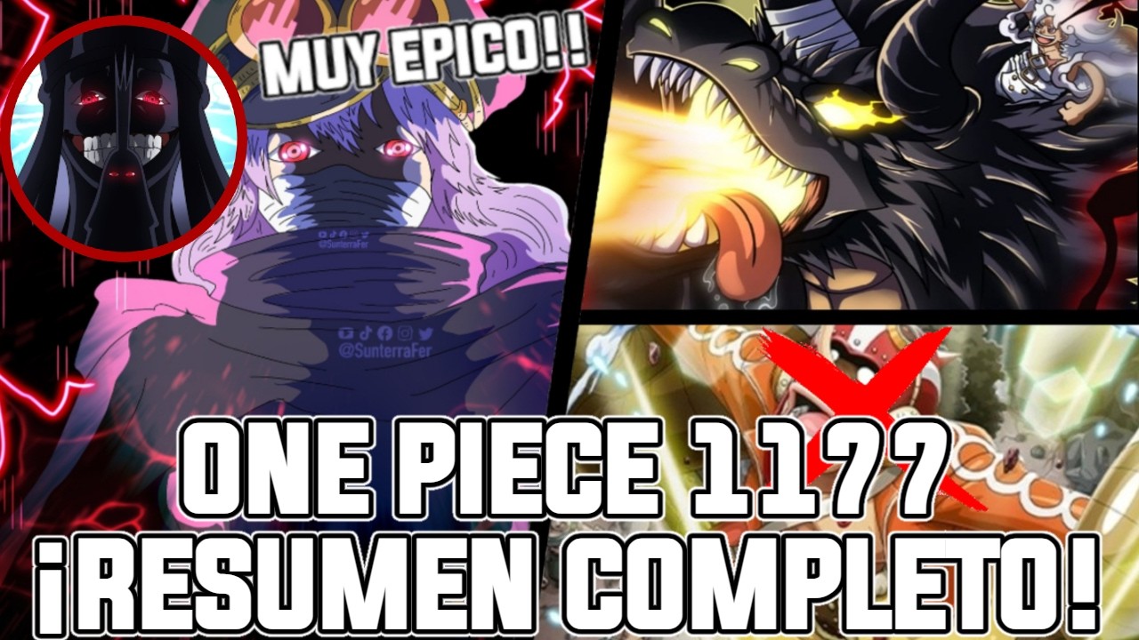 ONE PIECE CAPITULO 1177 (RESUMEN COMPLETO) | IM SAMA DESTRUYE A USOPP | LA FURIA DE LUFFY VS IM SAMA