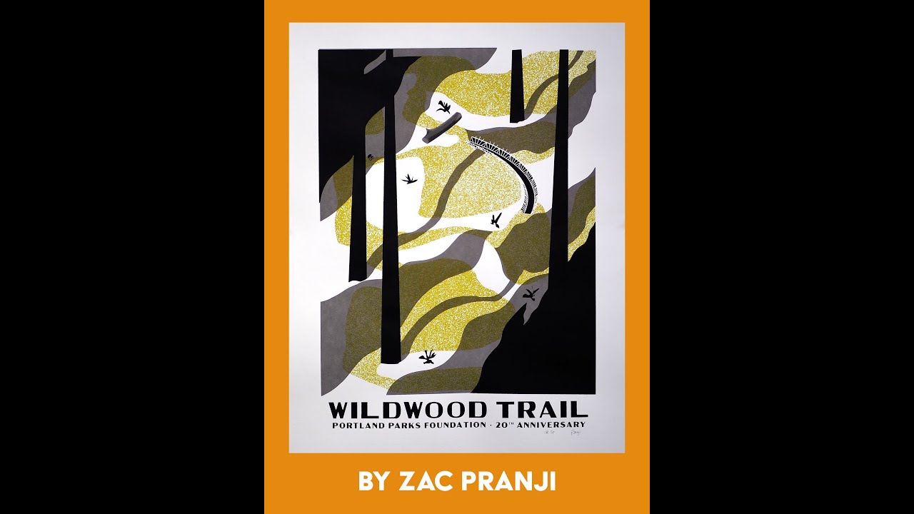 Posters for Portland Parks: The Wildwood Trail