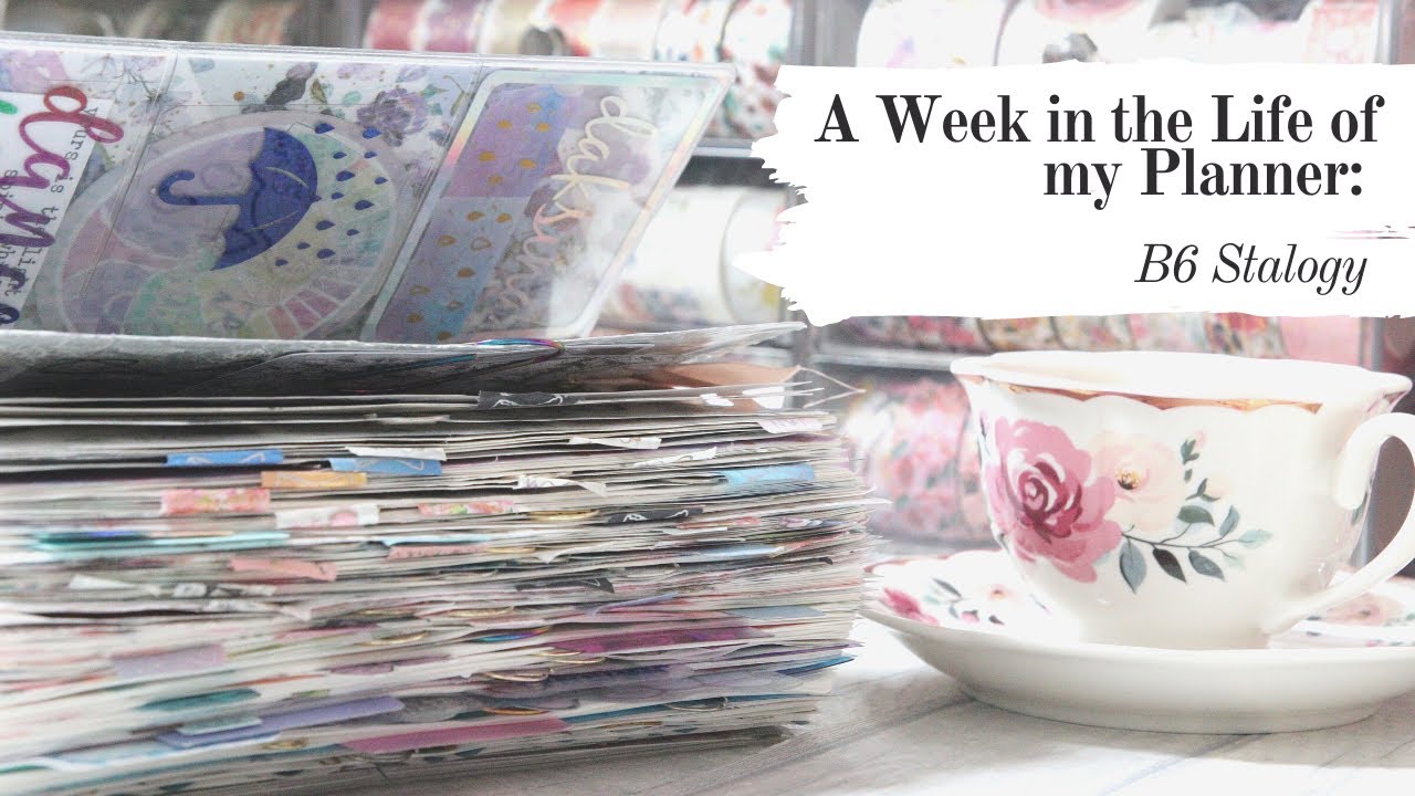 B6 Stalogy - A Week in the Life of my Planner (April)