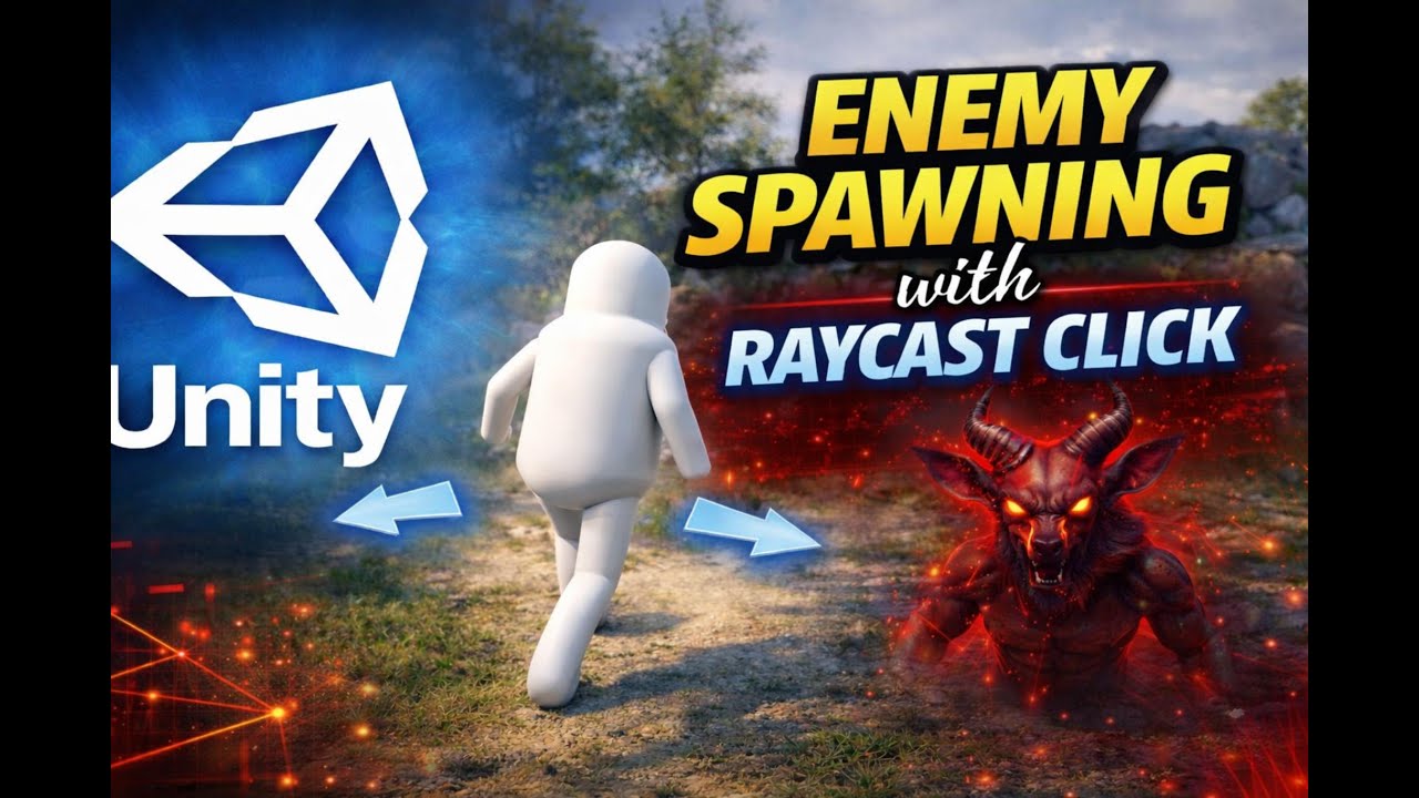 Raycast to Spawn Enemies Using Mouse Click in Unity (New Input System)