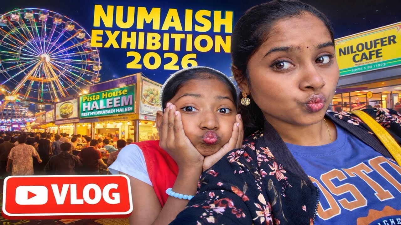 Numaish Exhibition 2026 Hyderabad | Food Stalls, Shopping & Full Tour 🎡✨