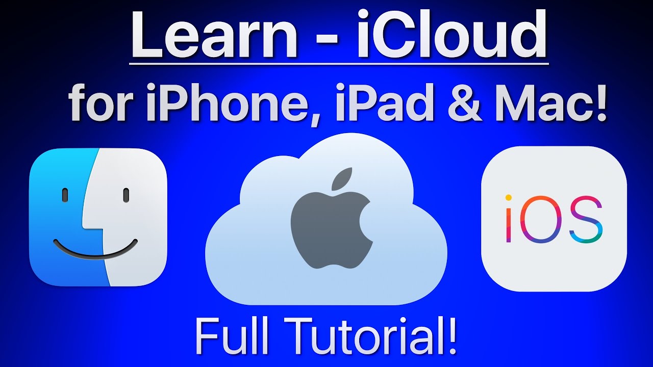 Learn iCloud for Mac, iPad & iPhone - Full Tutorial #Apple #icloud