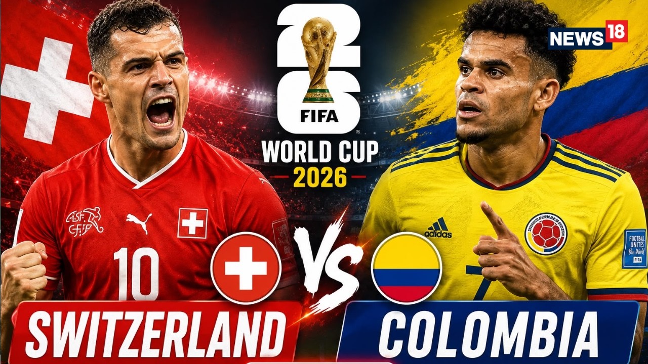 Switzerland vs Colombia LIVE | FIFA World Cup 2026 Round of 16 | SUI Beat COL 4-3 In Penalty | N18G