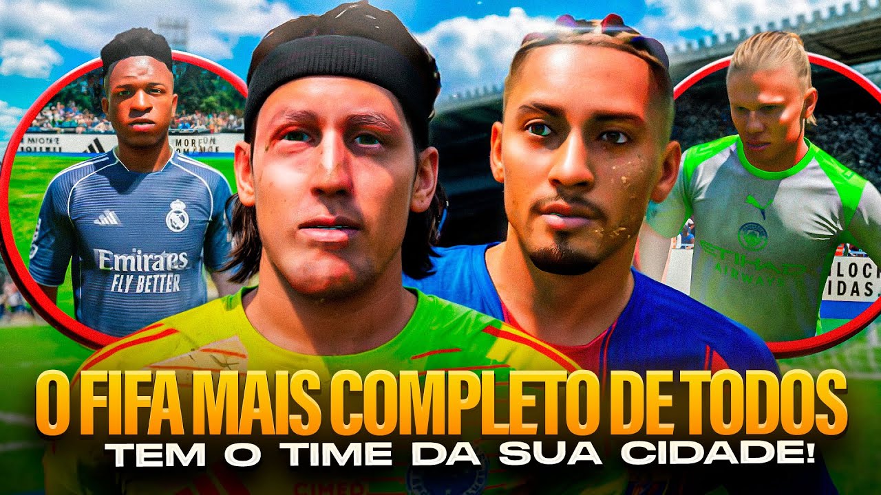 O FIFA MAIS COMPLETO que eu j&aacute; joguei: Patch FIFA Friends ✅