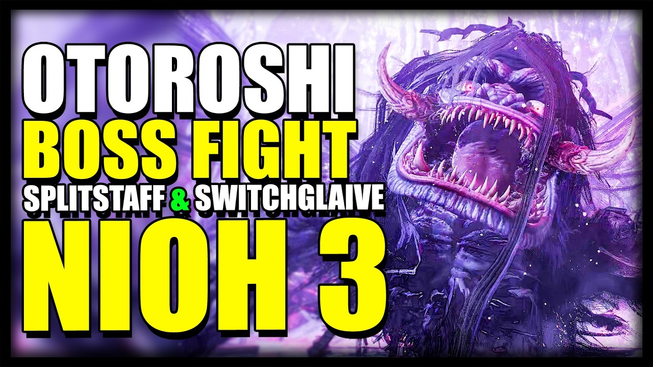 ОТОРОШИ | Сборка с раздвоенным посохом и глефой | Nioh 3 [Полная игра]