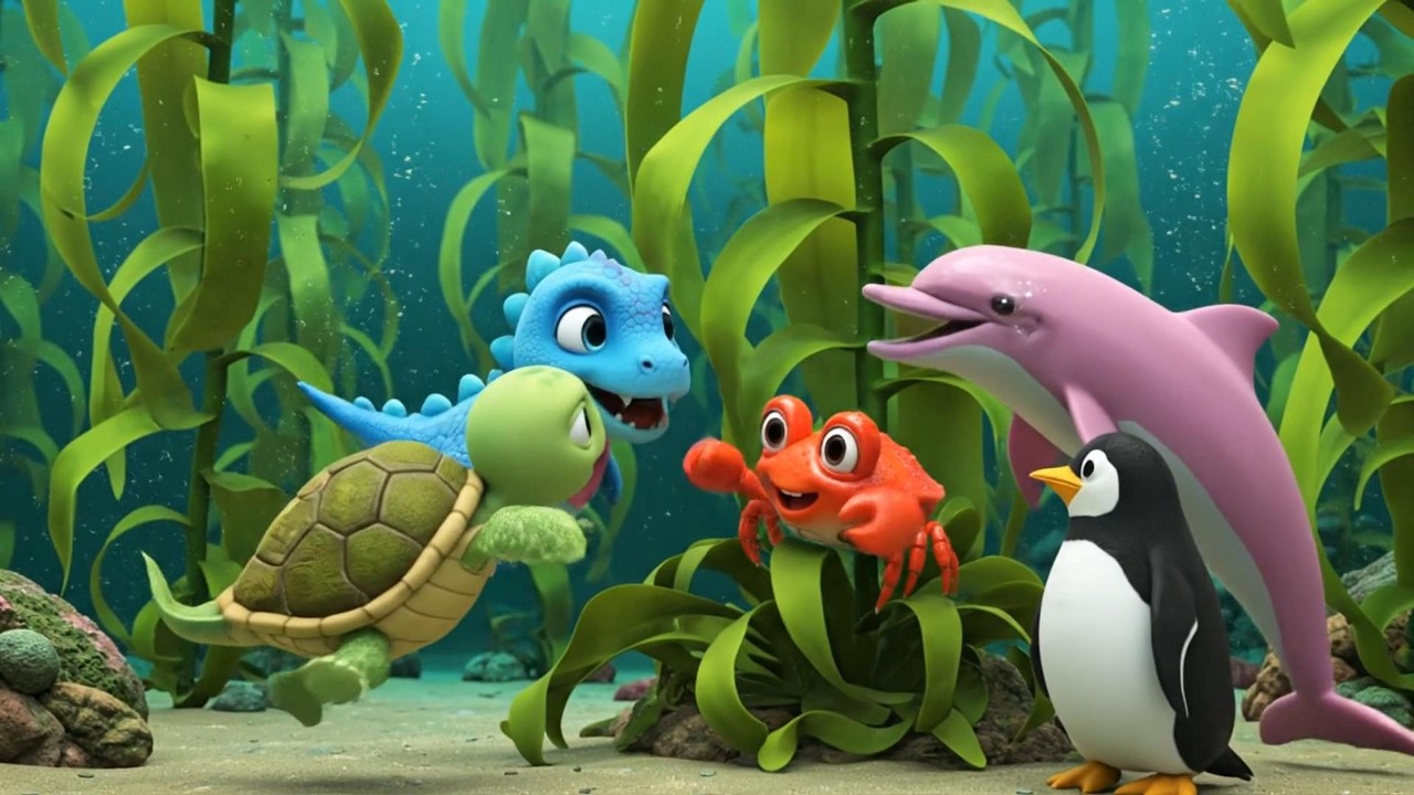 Dino, Turtle & Crab: A Journey to Discover the Mysterious Seaweed Labyrinth