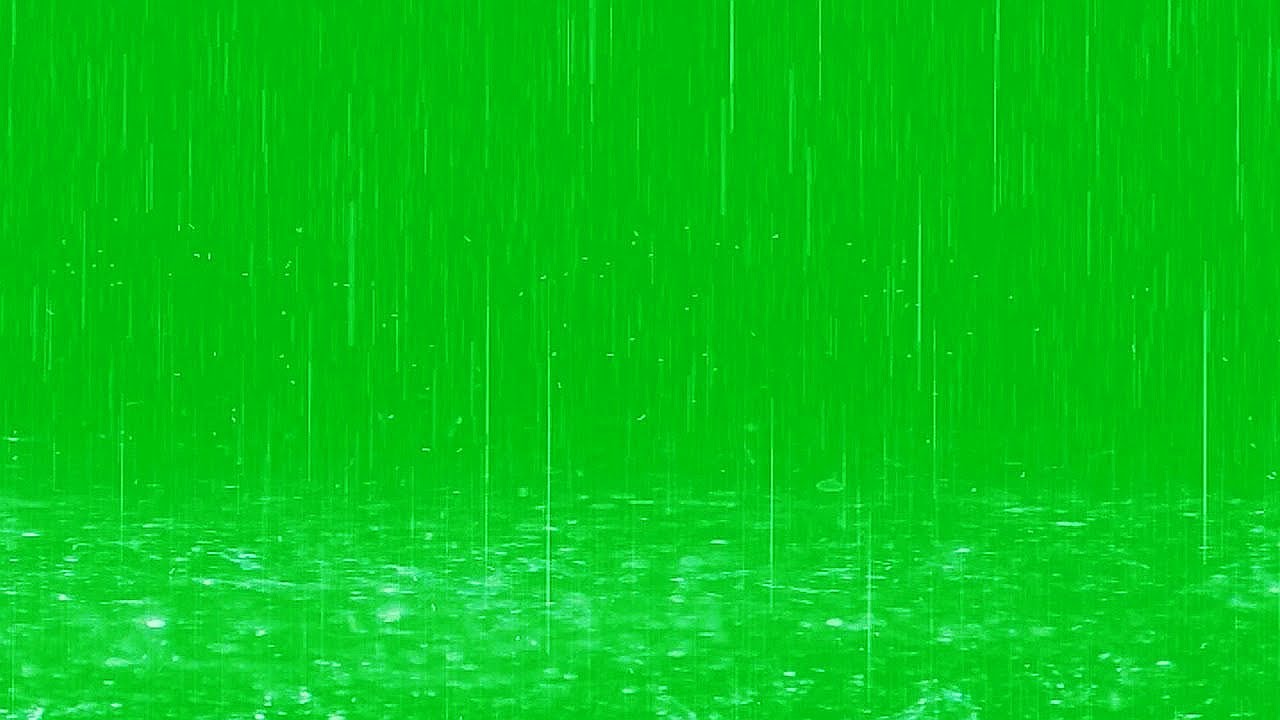 Rain Green Screen (Best 4K effects with SFX + Download link)