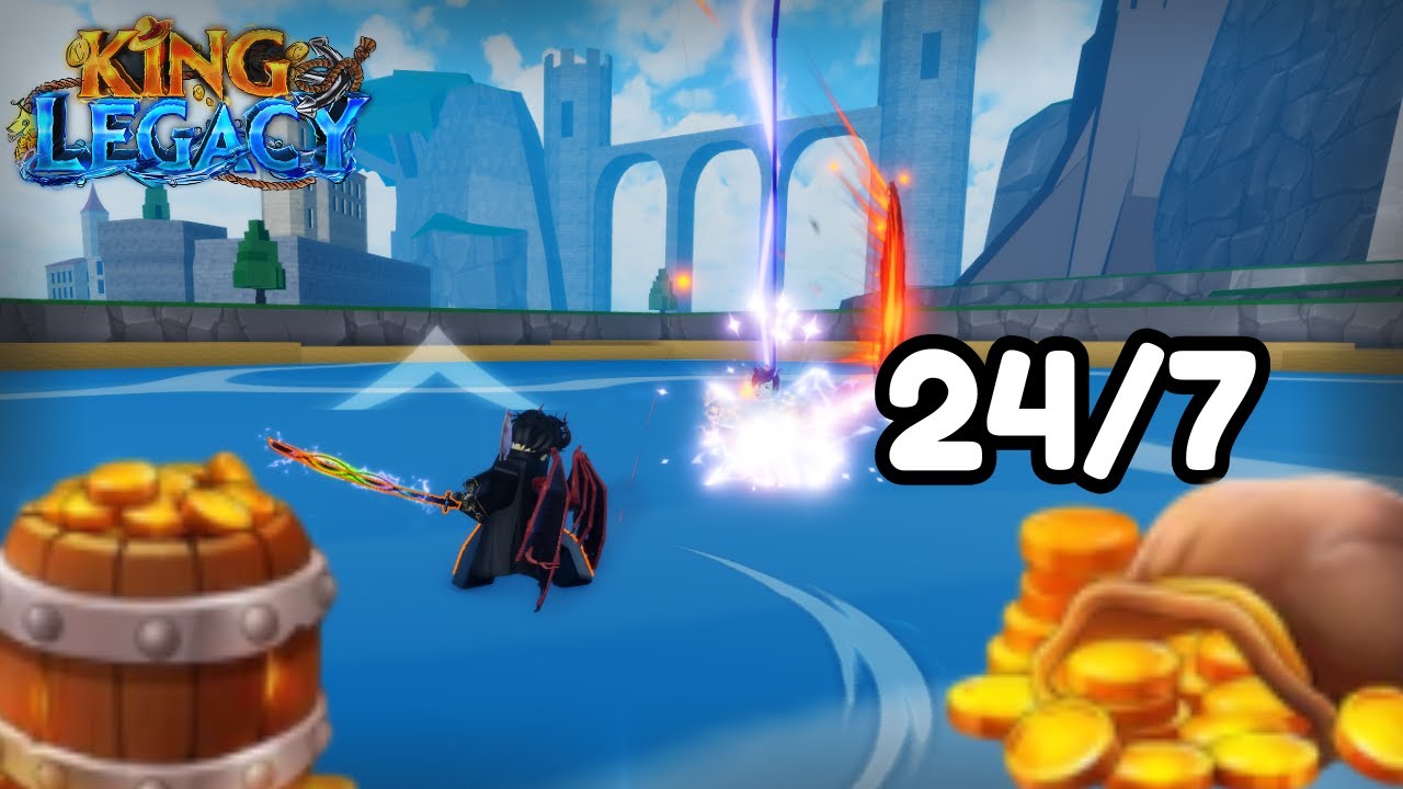 How to AFK Grind Money! | King Legacy