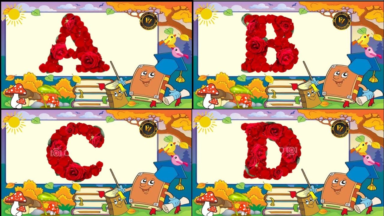 Abc,Abcd,abcd alphabet,abcd letter,A to Z,abcd flower,Acb English,English Alphabet,ABC preschool