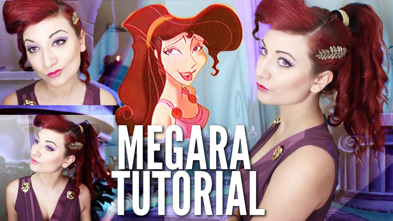 MEG FROM HERCULES // HAIR & MAKEUP TUTORIAL