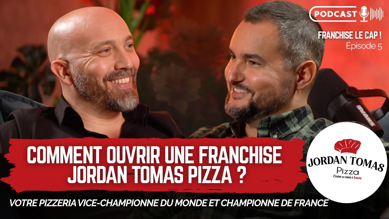 Devenir franchisé Jordan Tomas Pizza : la pizzeria vice-championne du monde et championne de france